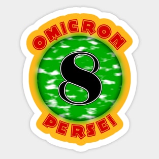 Omicron Persei 8 Sticker